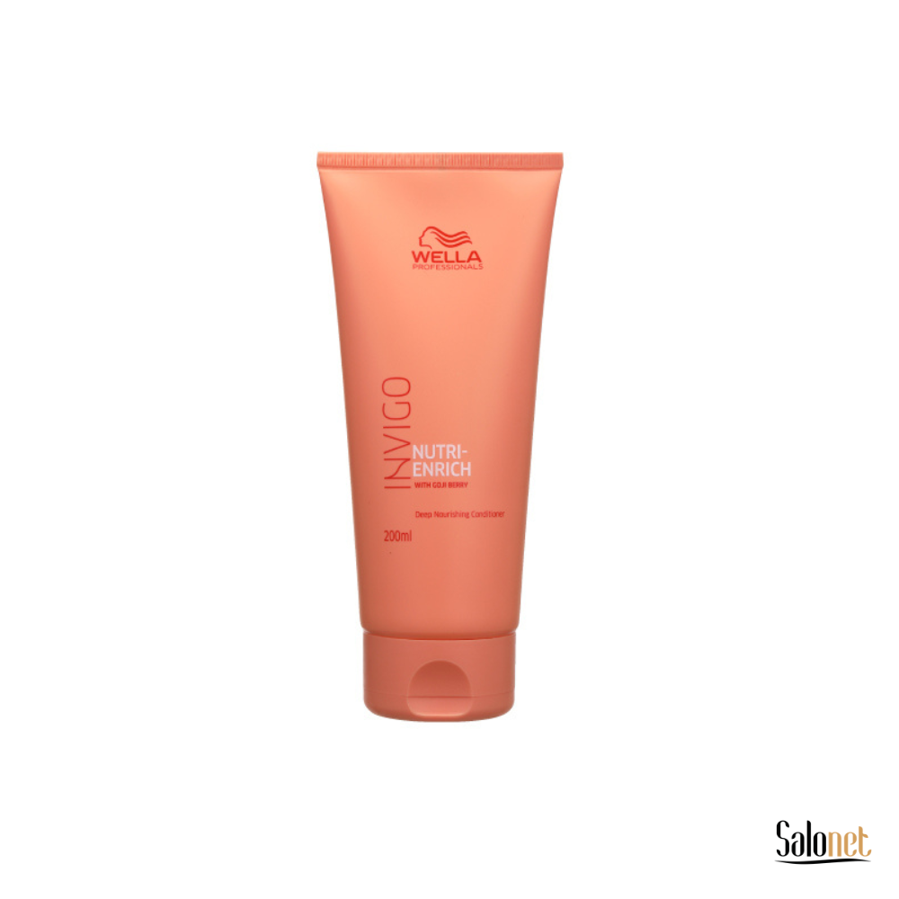 Kit Wella Invigo Nutri-Enrich Shampoo Condicionador Máscara Hidratação Brilho Maciez