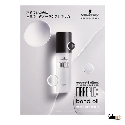 Óleo Fibreplex Bond Oil Schwarzkopf 150ml Proteção Reconstrução Brilho